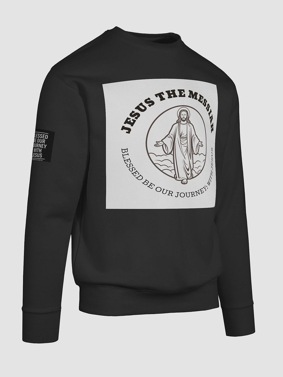 Jesus The Messiah Fleece Crewneck – “Blessed Journey” Prayer Edition product image (10)