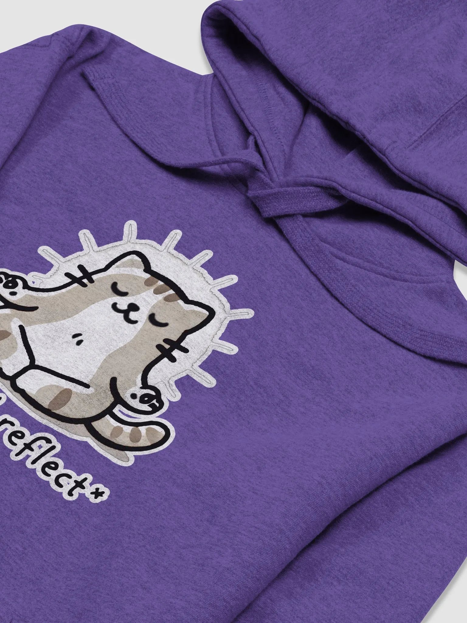 Paws and reflect dark hoodie product image (3)