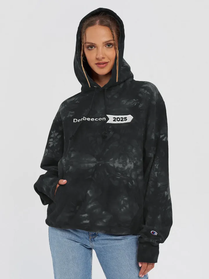 Official DBC 2025 Tie dye Champion Hoodie product image (1)