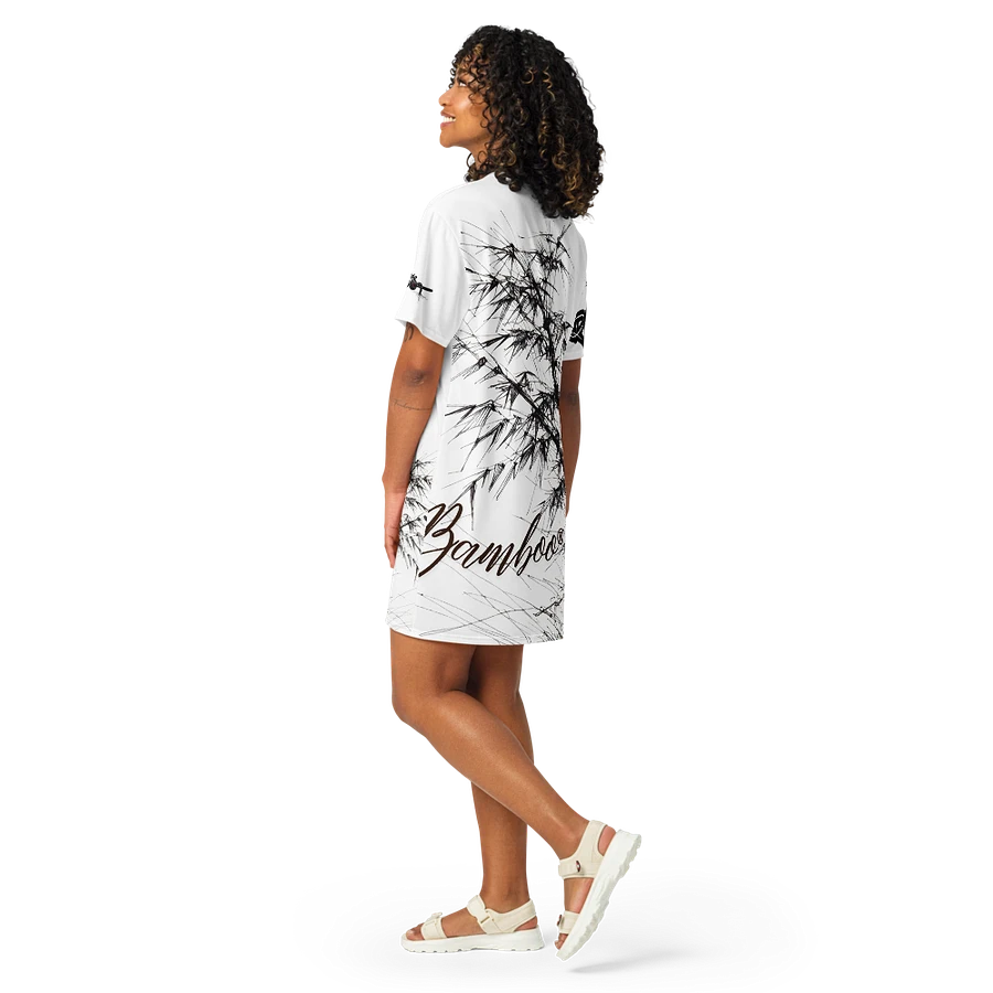 Bamboo Print T-Shirt Dress product image (15)