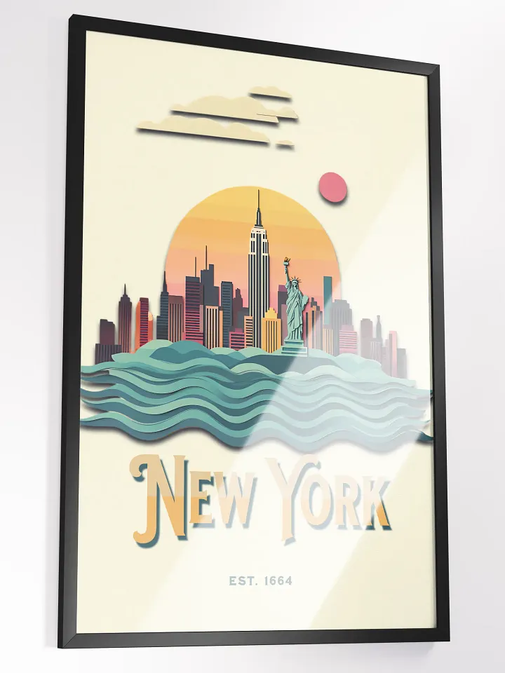 New York Est. 1664 Framed Poster product image (2)