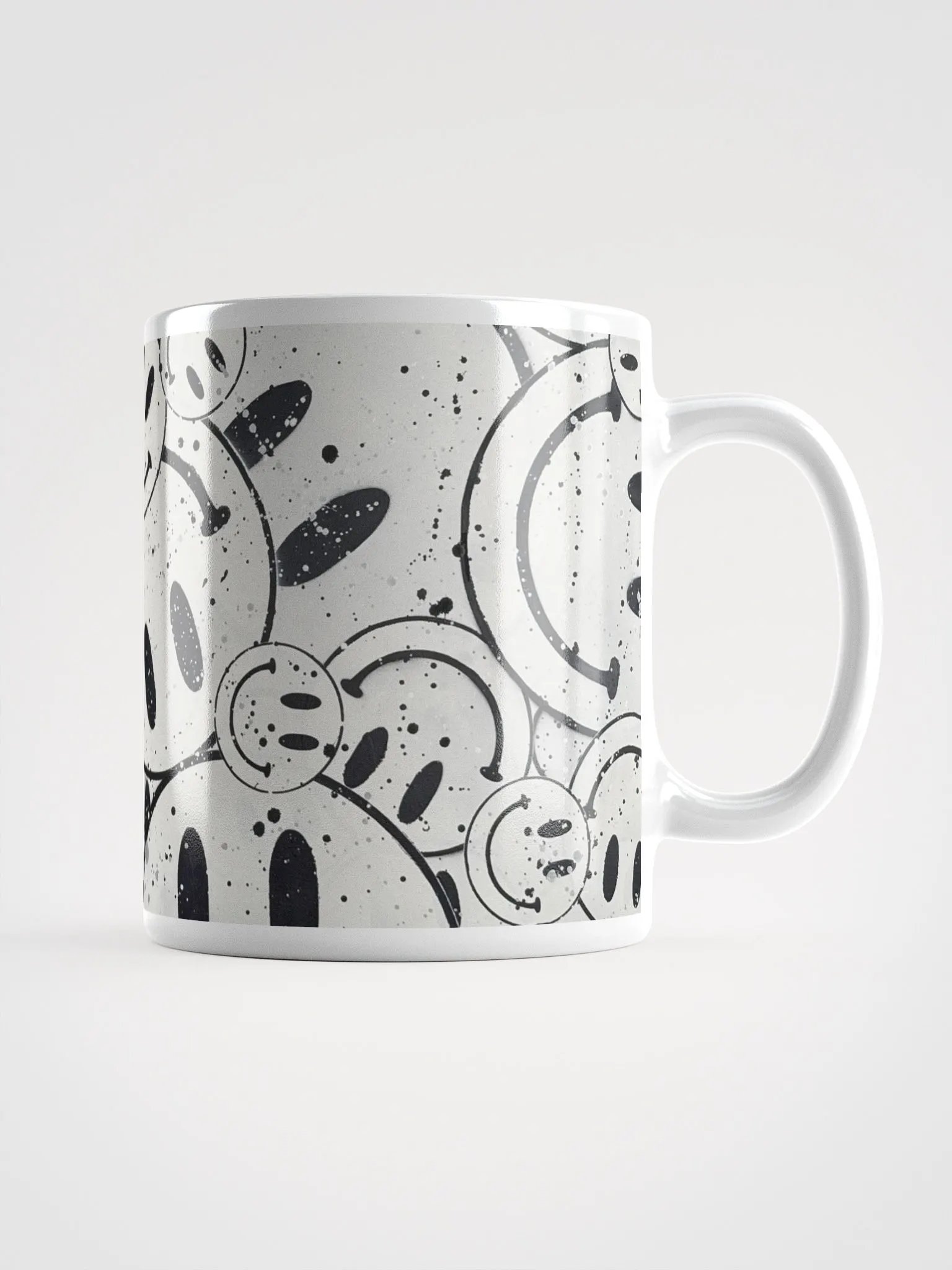White Smiley Mug product image (3)