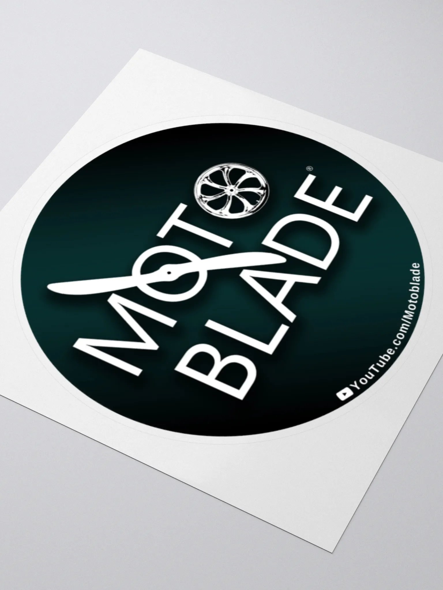 MOTOBLADE Logo Kiss Cut Sticker product image (3)