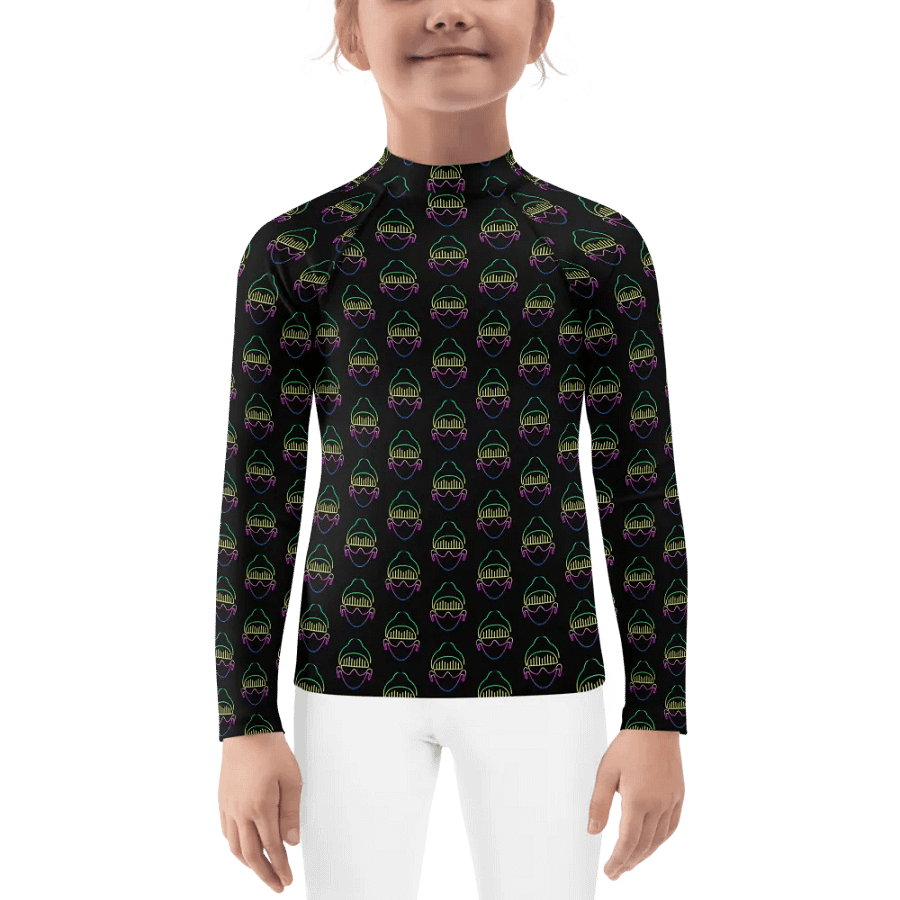 Ma1aci Beats Youth Rash Guard product image (1)