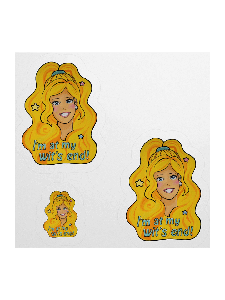 Wit's End smaller sticker product image (1)