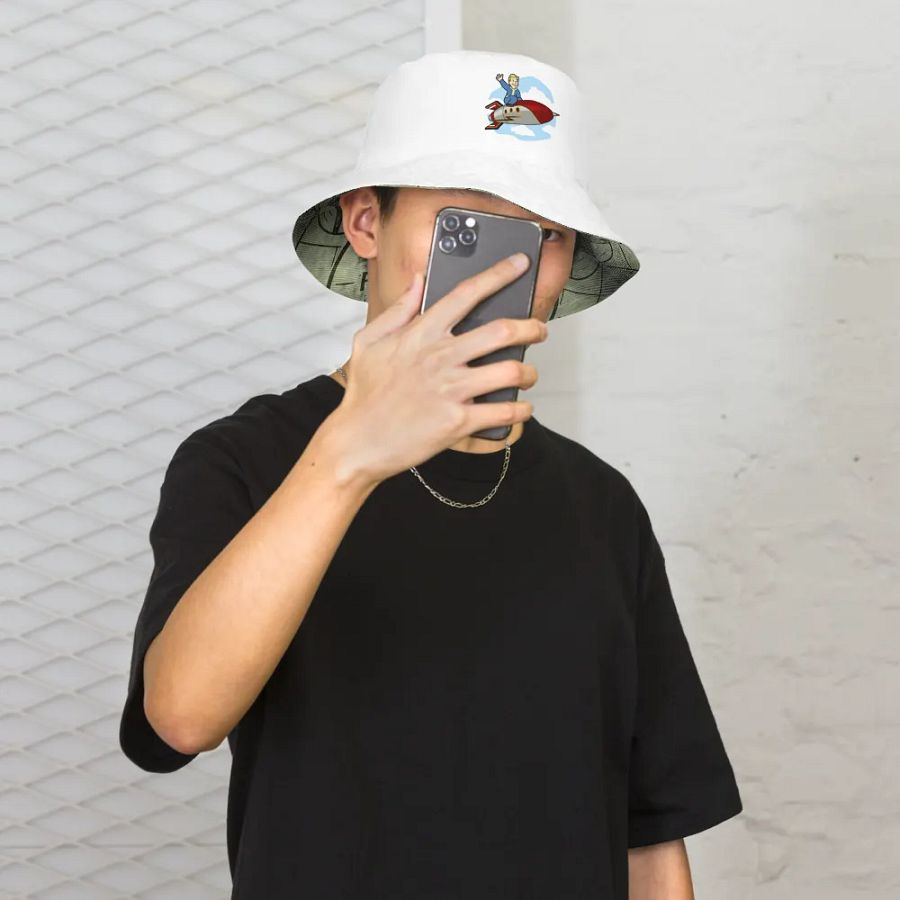 Fallout 76 Please Stand By Reversable Hat product image (10)