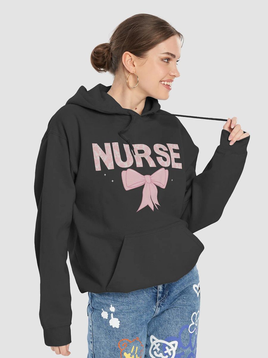 Feminine Nurse Floral Hoodie product image (7)