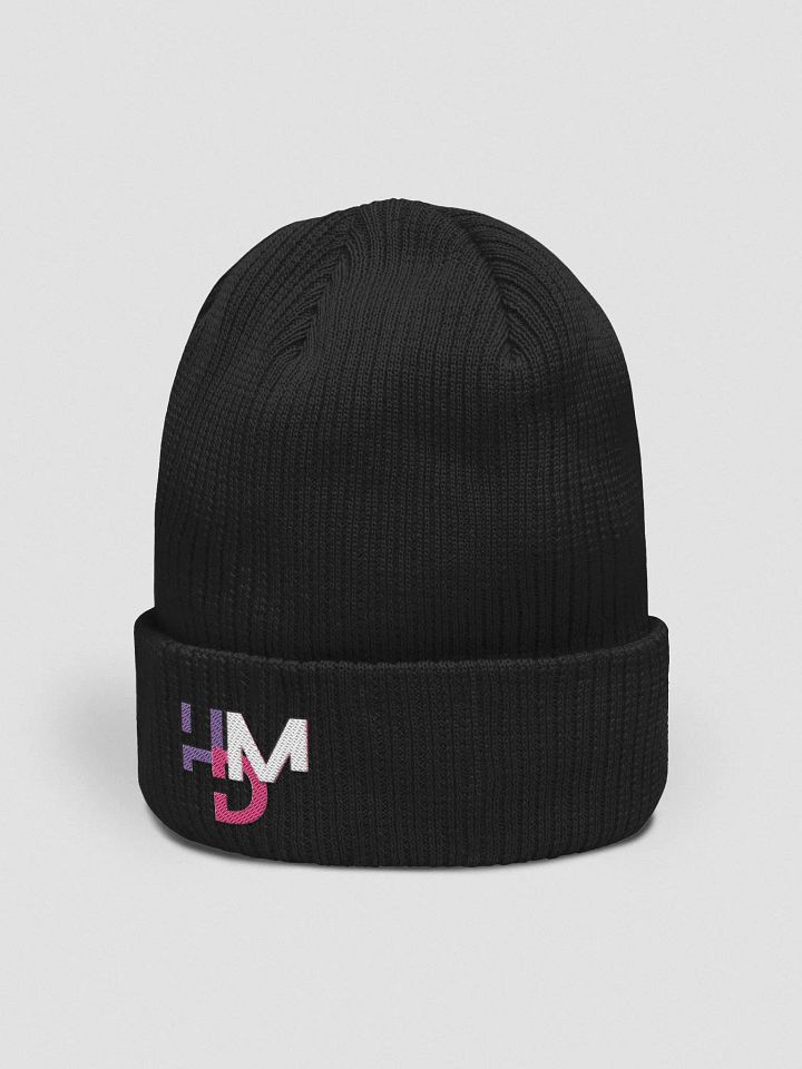 HDM LetterBlock Ribbed beanie product image (2)