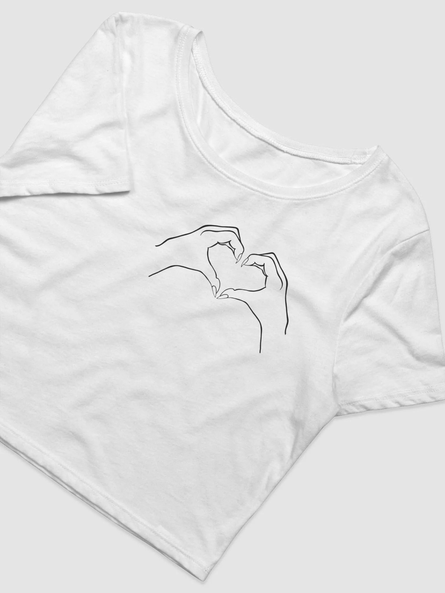 Hand Heart Crop Top product image (3)