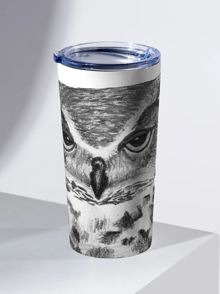 Owl Drawing Travel Cup product image (2)