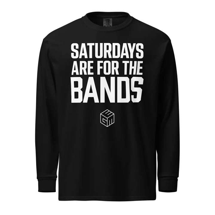 SATURDAYS White Logo Long Sleeve product image (1)