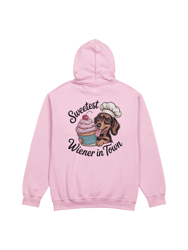 Sweetest Wiener in Town Hoodie – Funny Baking Dachshund Gift for Dog Lovers product image (4)