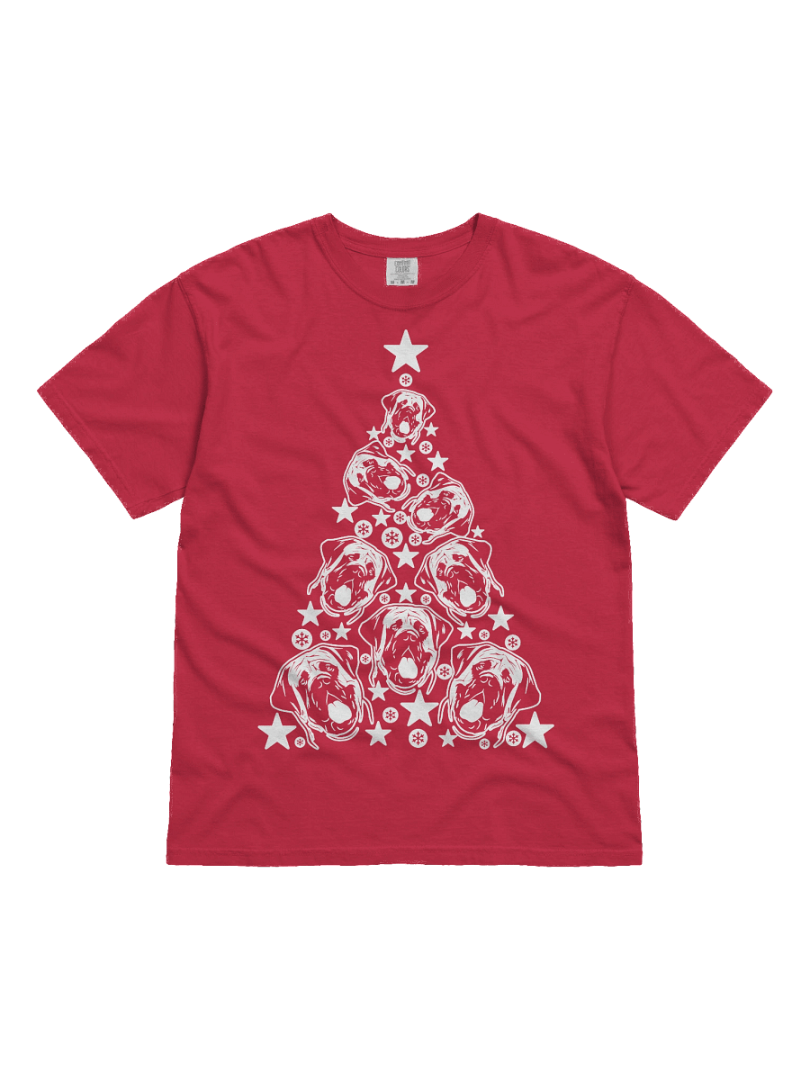 Bullmastiff Christmas Tree T-Shirt product image (31)