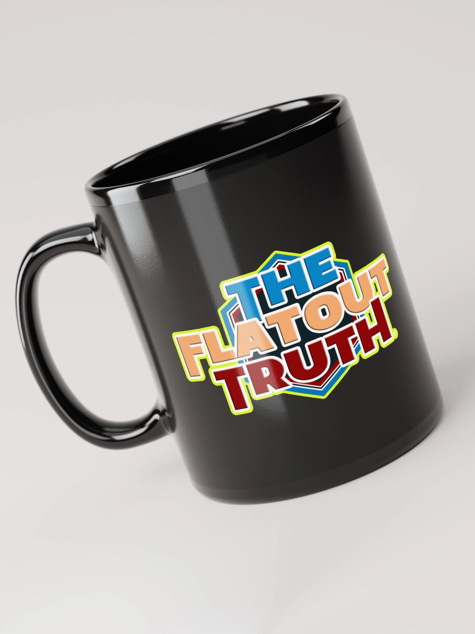 TFOT Sandy Hex Black Logo Mug product image (1)