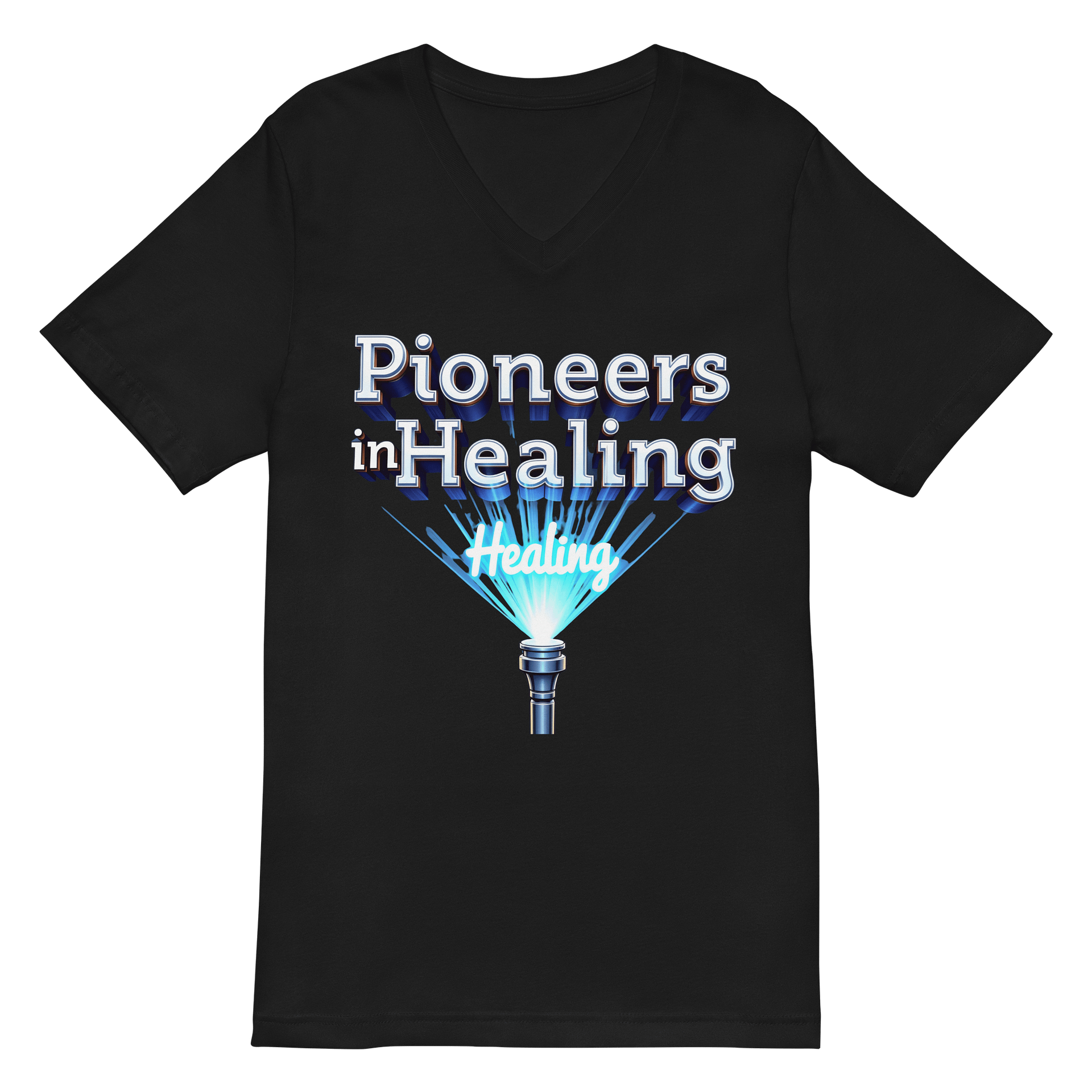 Illuminate the Healing Journey V-Neck Tee product image (2)