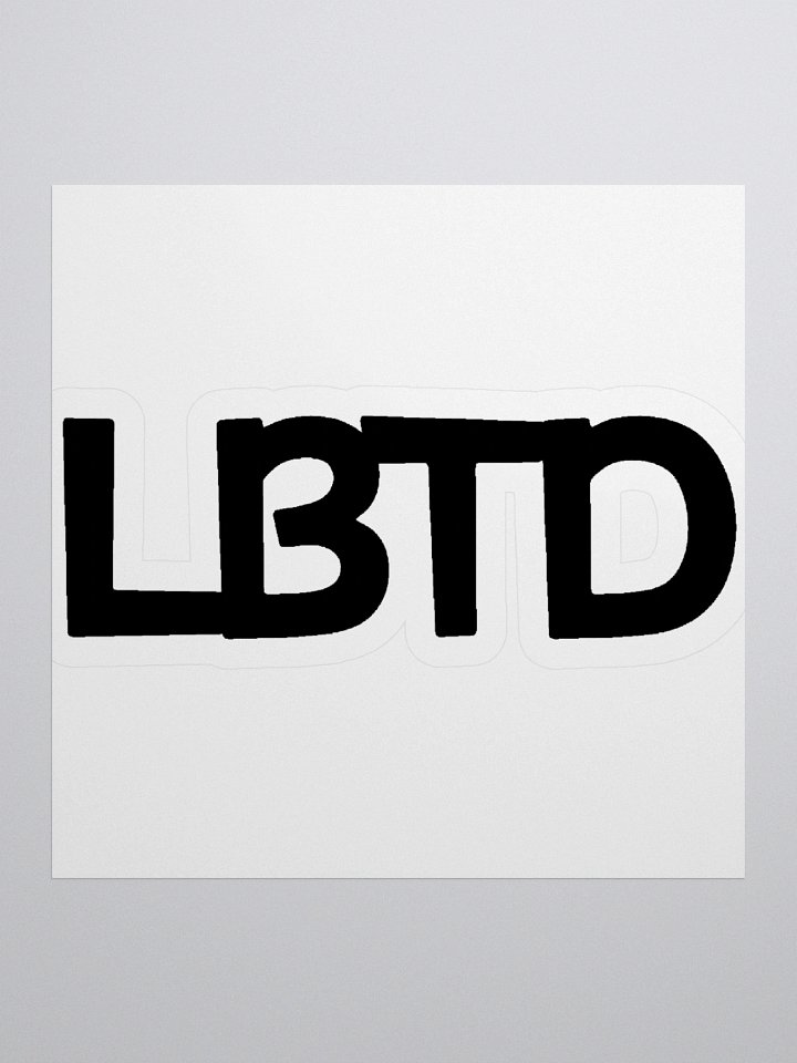 LBTD Logo Sticker product image (2)