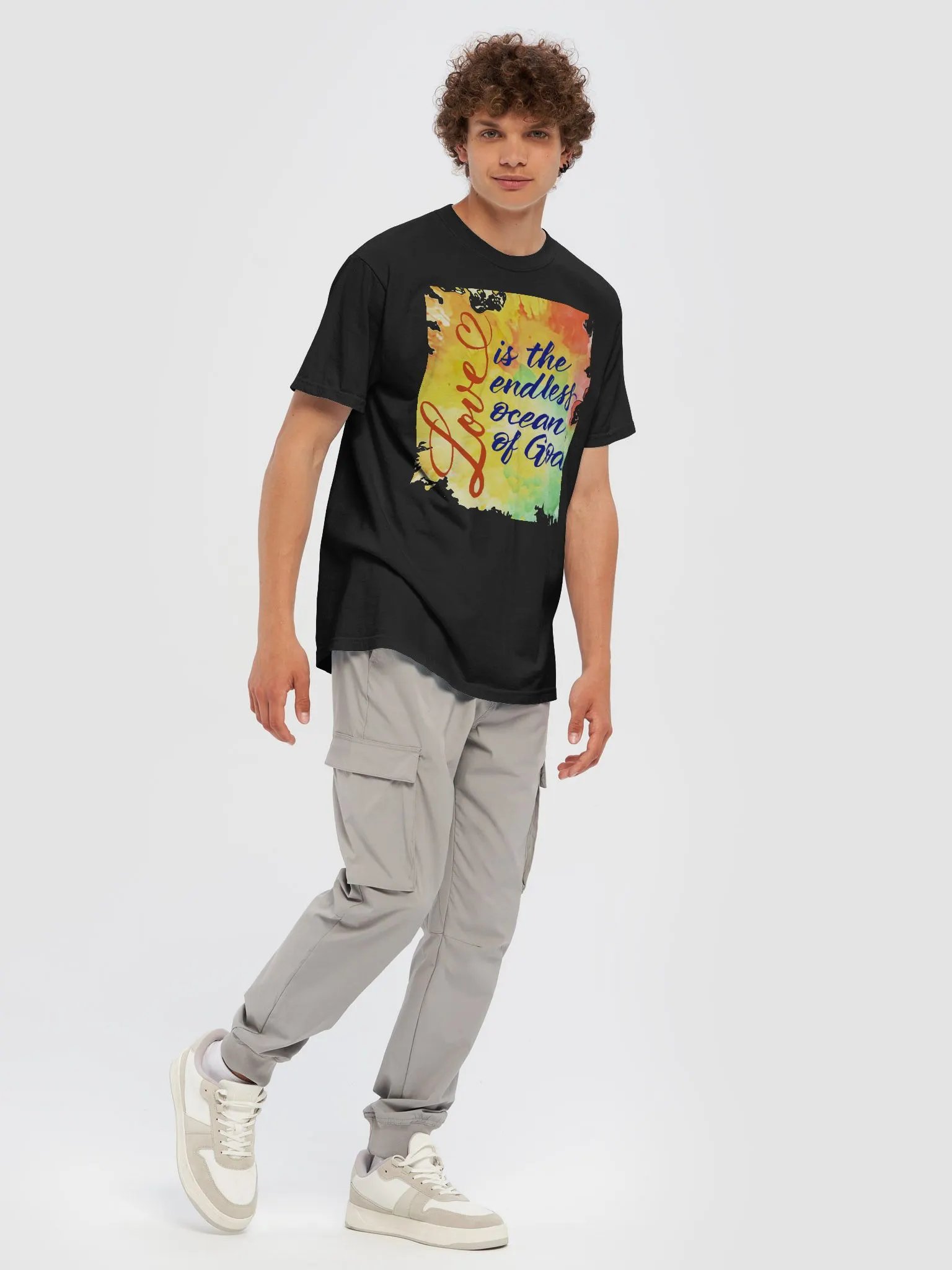 Amazing Designed T-shirts | awesome calligraphy designed quote art T-shirt product image (53)