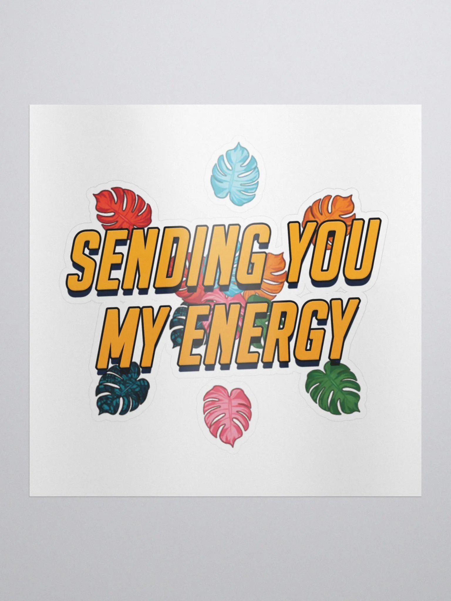 Sending You My Energy / Flowers Sticker product image (1)