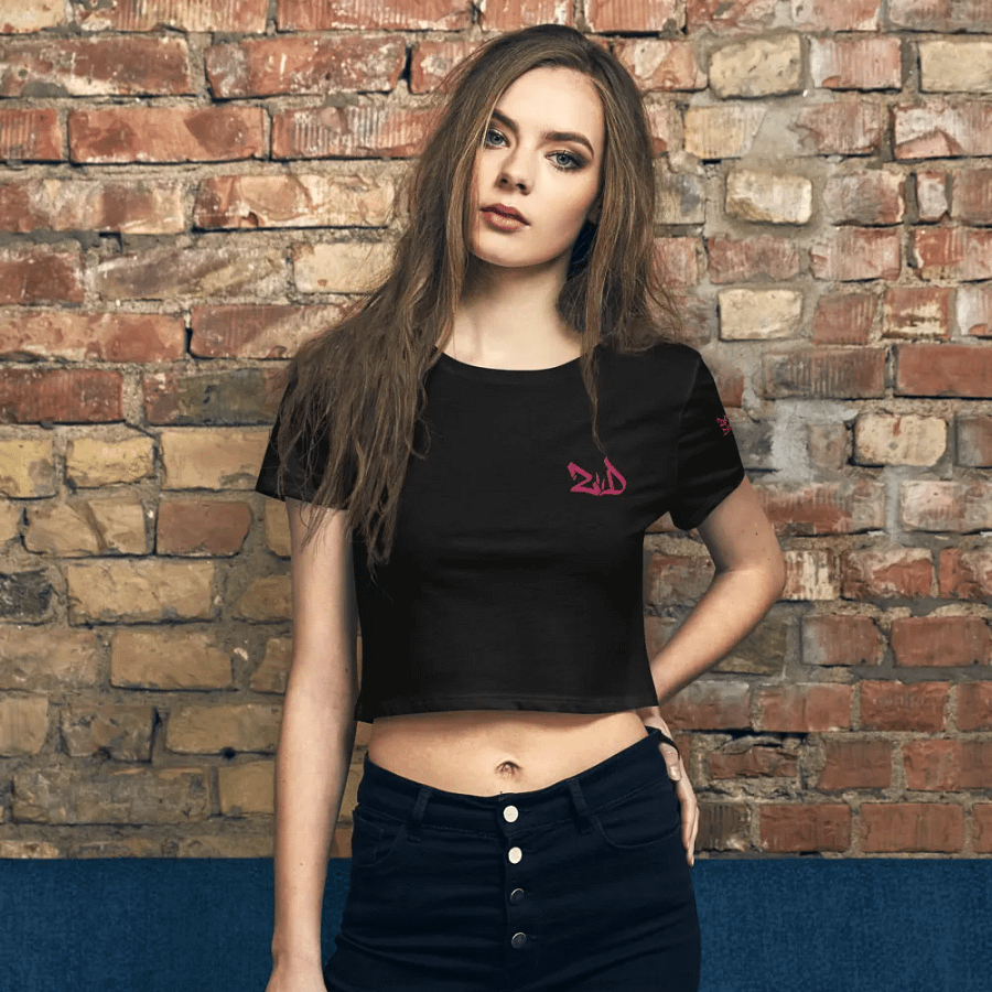 Rogue Red Graffiti Women's Crop Tee product image (8)