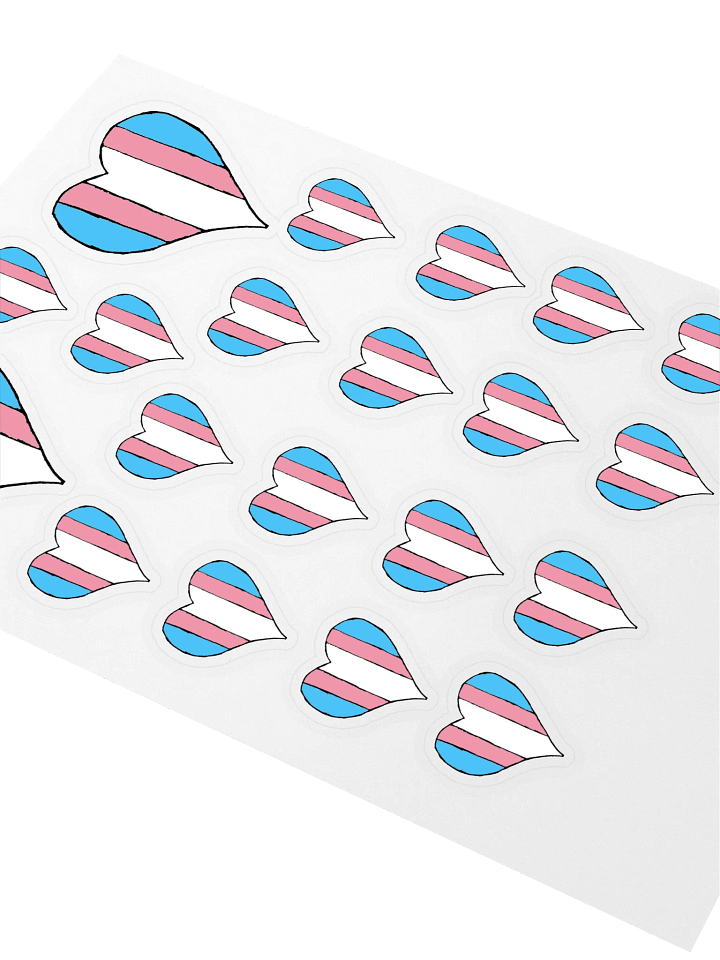 Rain's Heart x20 (Sticker Pack) product image (2)
