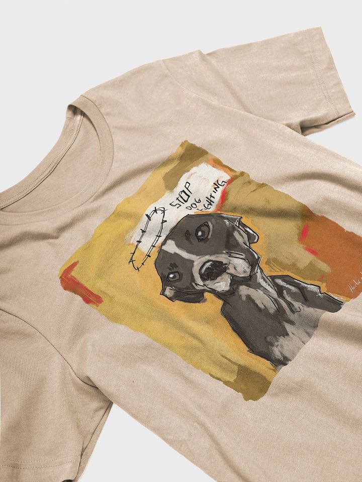 Stop Dog Fighting Bella+Canvas 3001 T-Shirt product image (2)