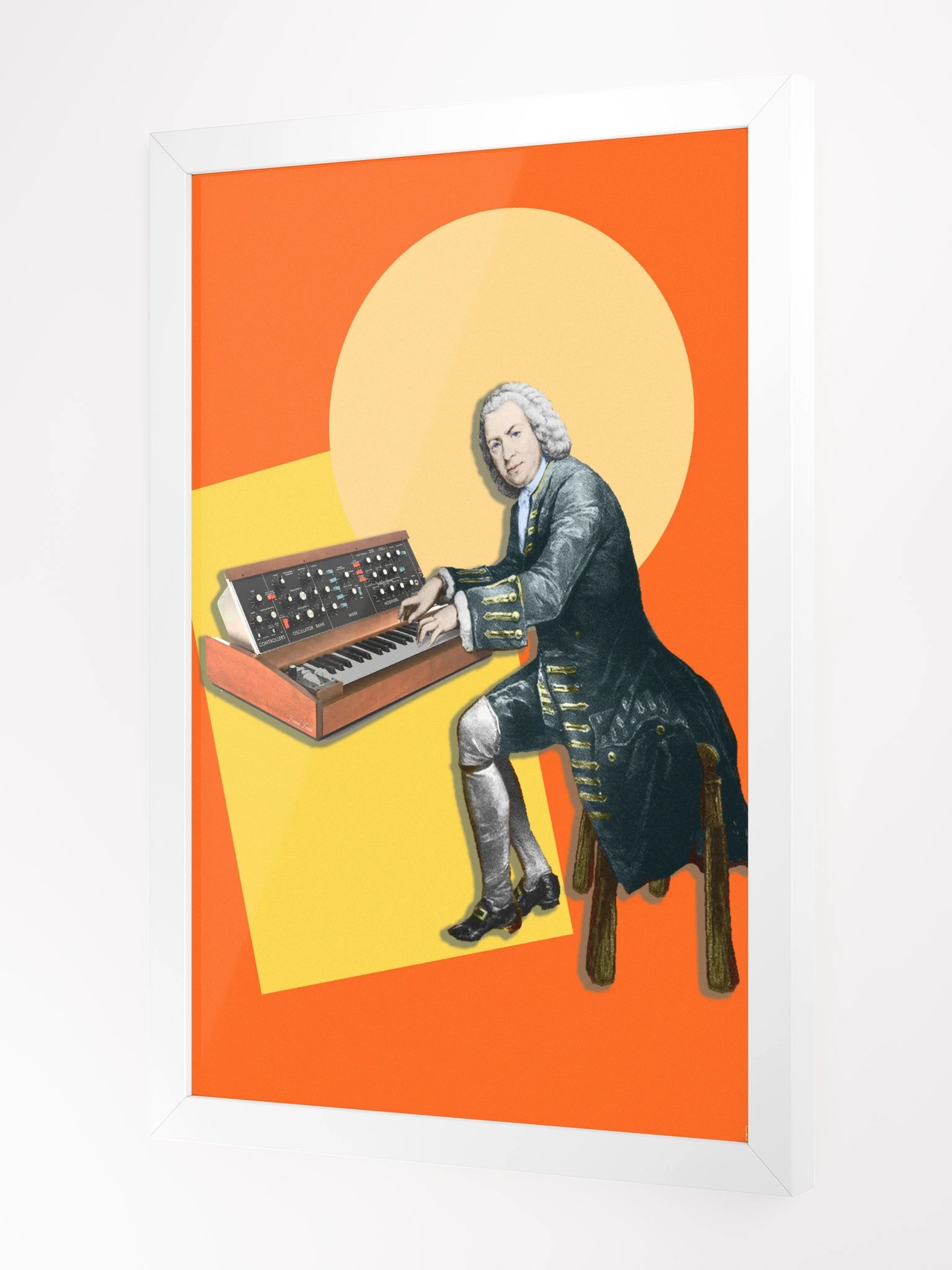 Prelude and Moogue by Frank Fonik (Minimoog), Techno EDM Framed High Quality Matte Poster product image (6)