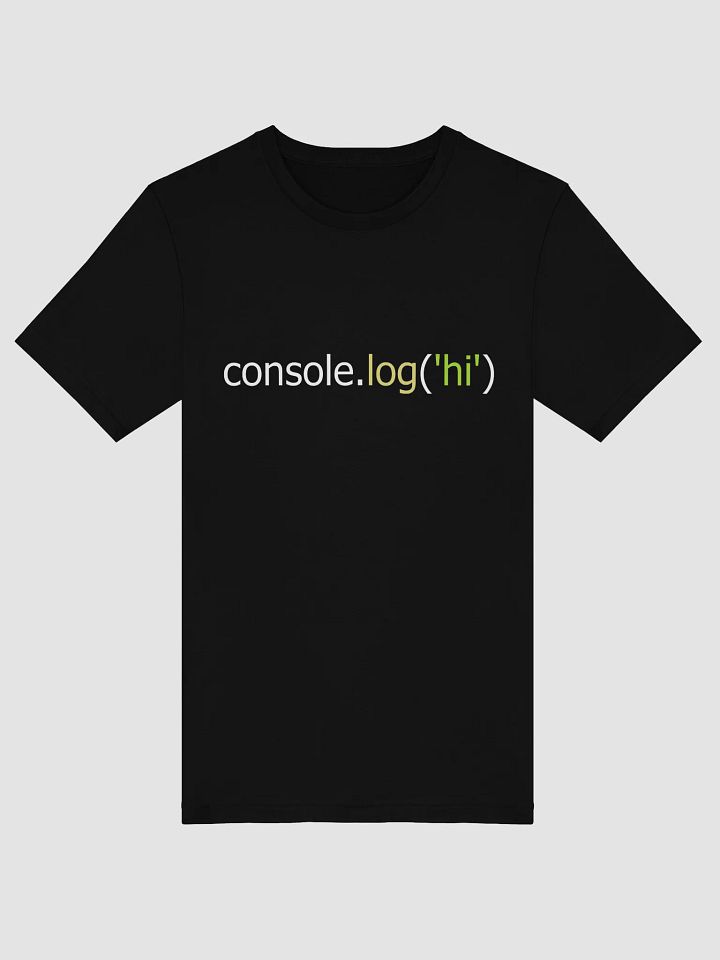 Console Log T-Shirt product image (1)