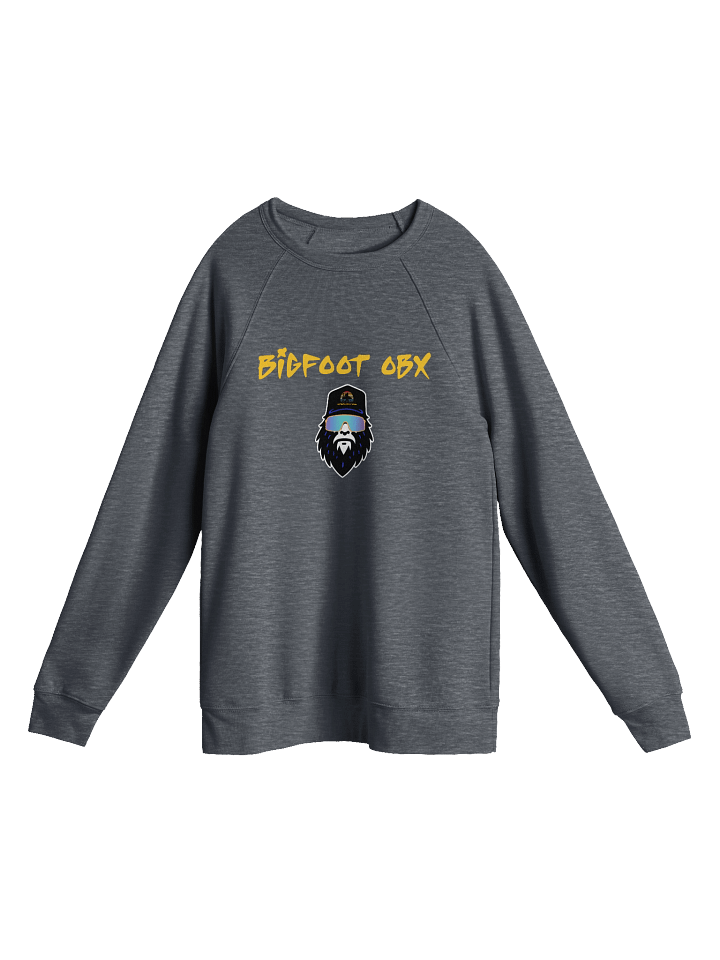 Destination Bigfoot Bronco Bigfoot Logo Bella+Canvas Unisex Sponge Fleece Raglan Sweatshirt (Multiple Colors Available) product image (25)