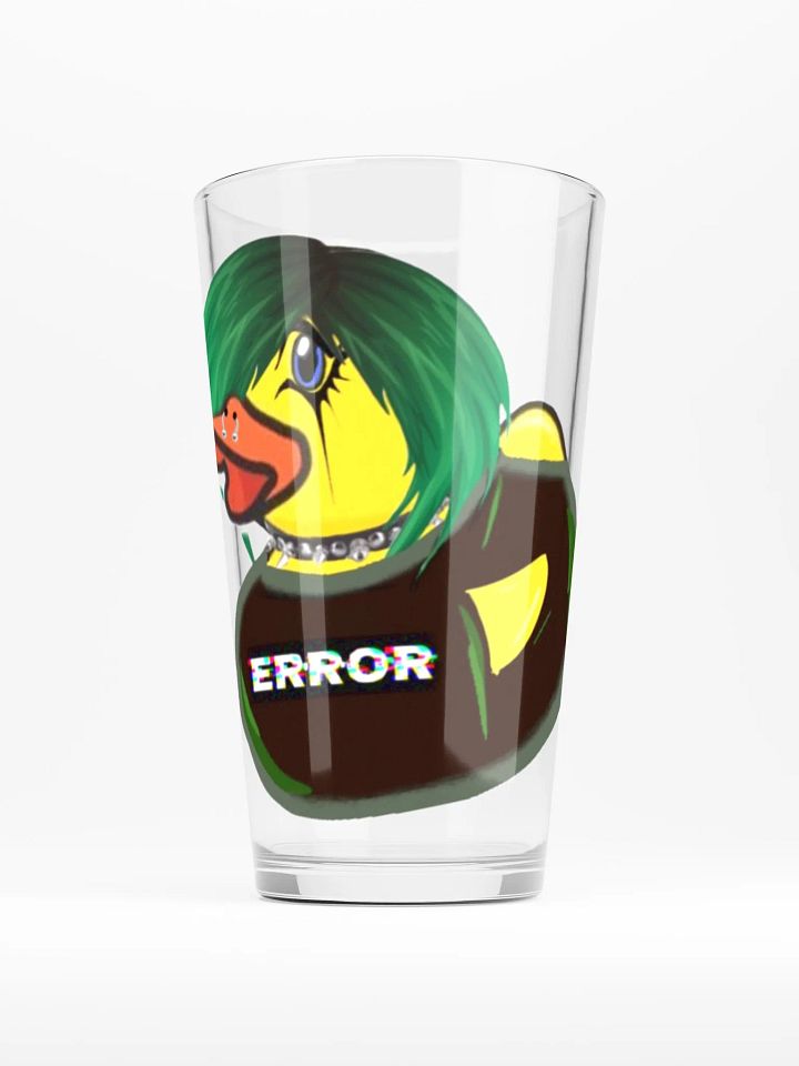 Giant Goth Duck Shaker Pint Glass product image (1)
