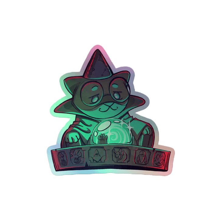 Ponder the Orb - Holographic Sticker product image (1)
