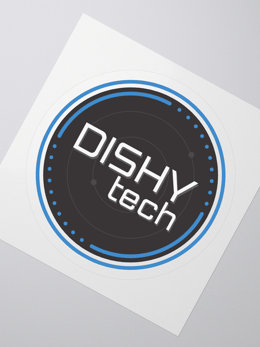 DISHYtech Logo Sticker product image (2)