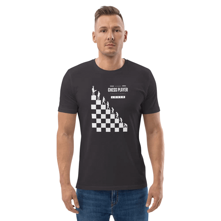 The Evolution of Chess T-Shirt - Dark Edition & Slogan product image (12)