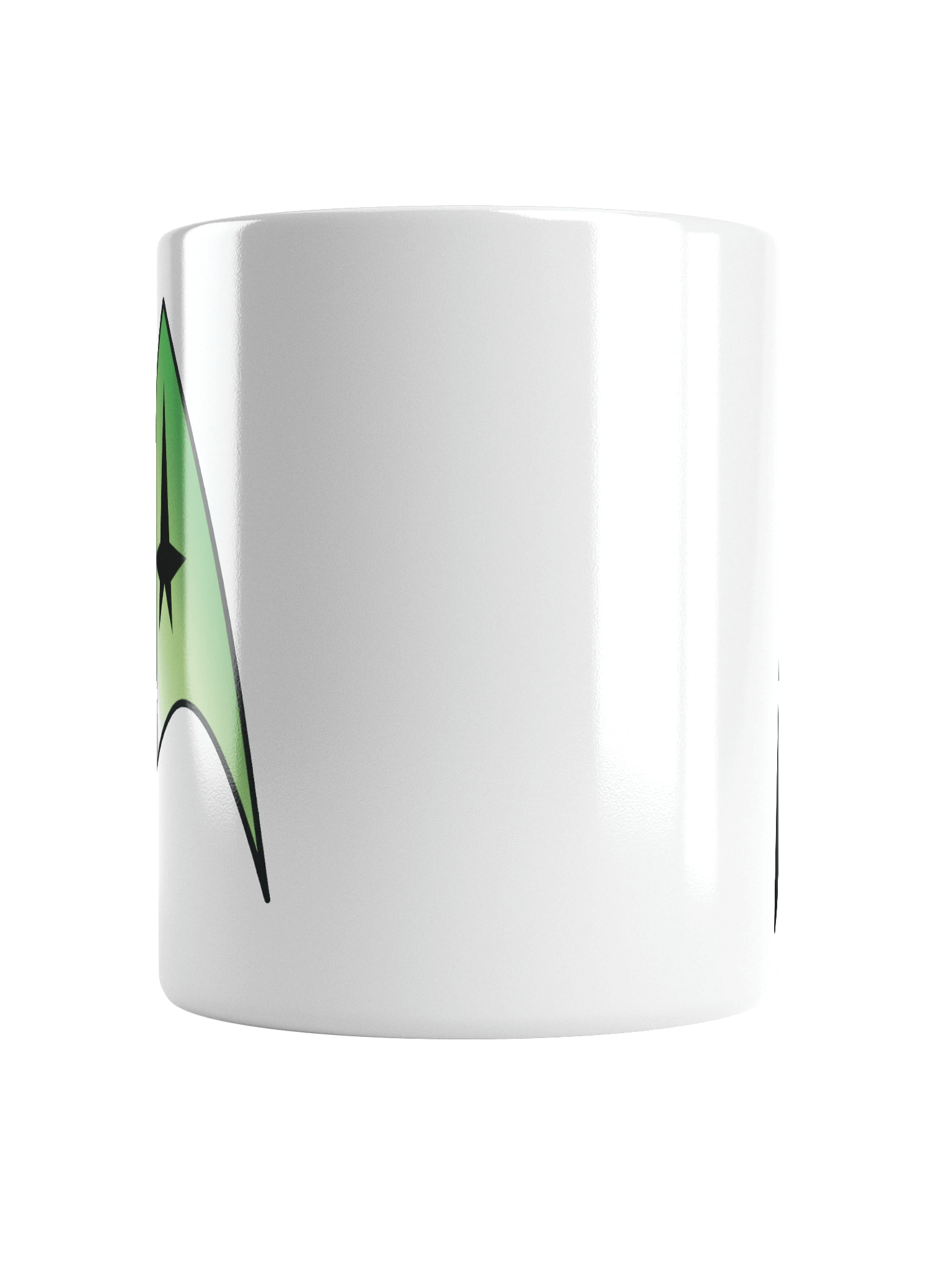 Aromantic Pride Gradient Starfleet Mug product image (5)