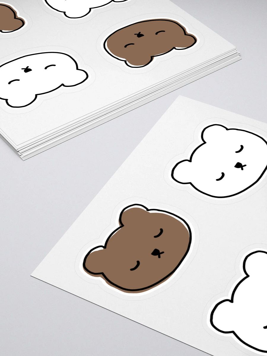 Sleepy Bear Stickers product image (4)
