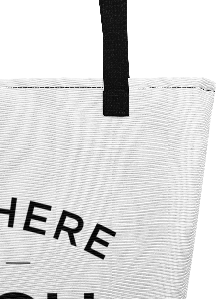 Somewhere on a Beach Large Tote Bag w/ Pocket product image (4)