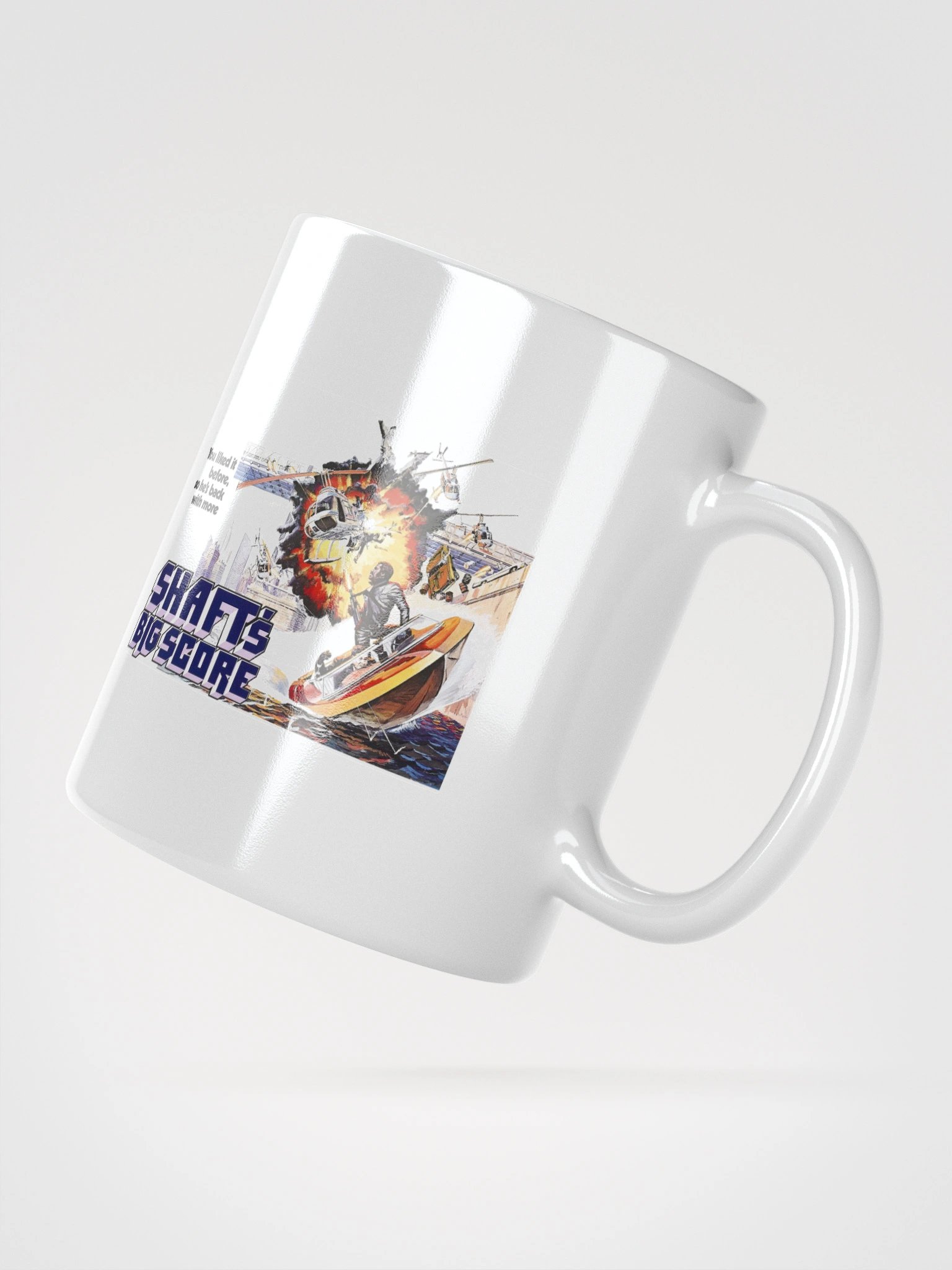 Shaft's Big Score | White Mug product image (3)