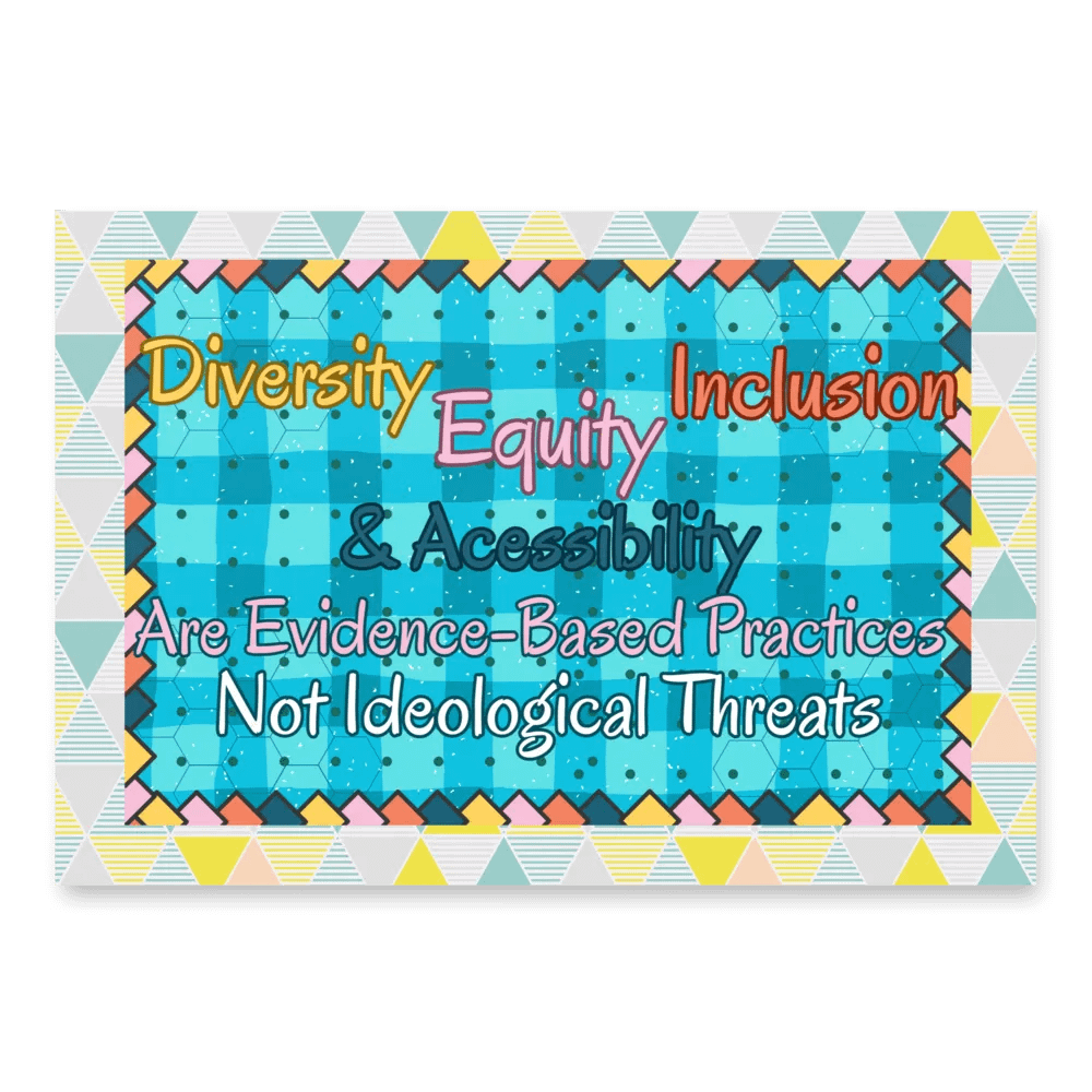 Hands Off DEIA, Evidence Based Practices, Protest Papers product image (1)