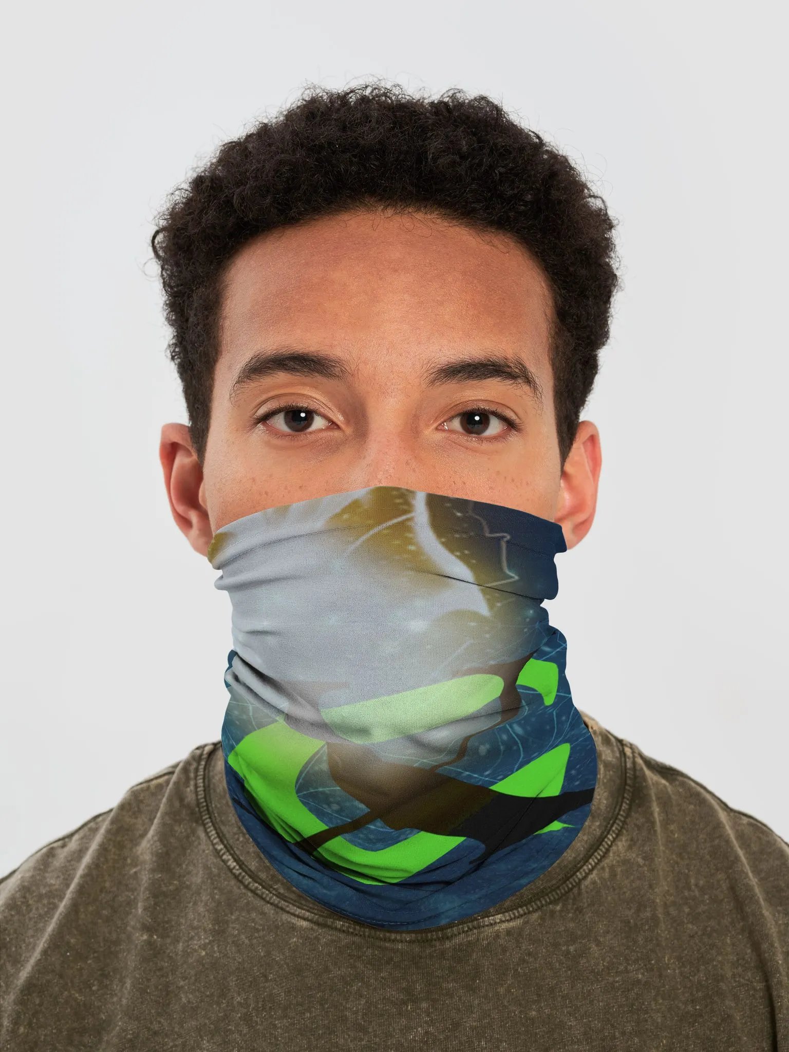 Cosmic Glow Custom Neck Gaiter product image (1)