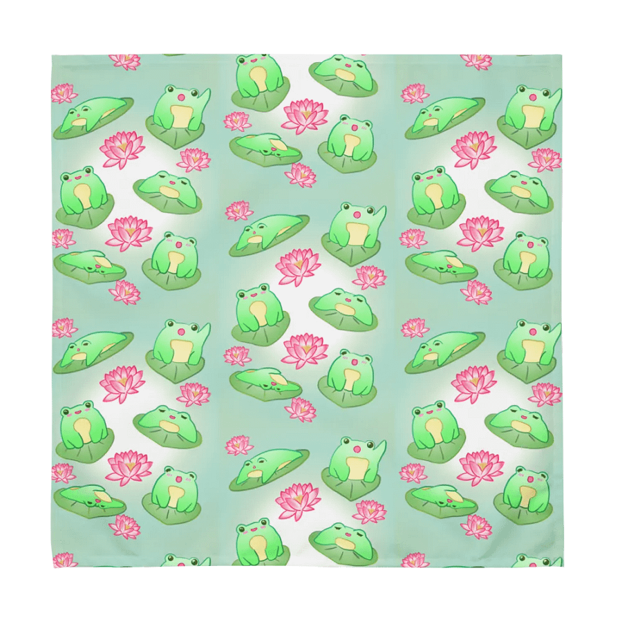 Kawaii Froggie Cloth Napkins product image (2)