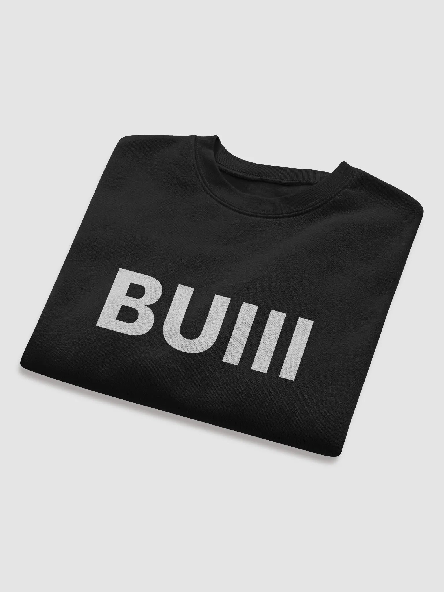 BUIII Originals Logo Women's Fleece Crop Sweatshirt product image (5)