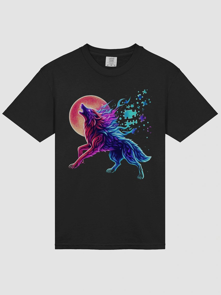 Neon Wolf Howl – Spirit of the Puzzle Moon product image (3)