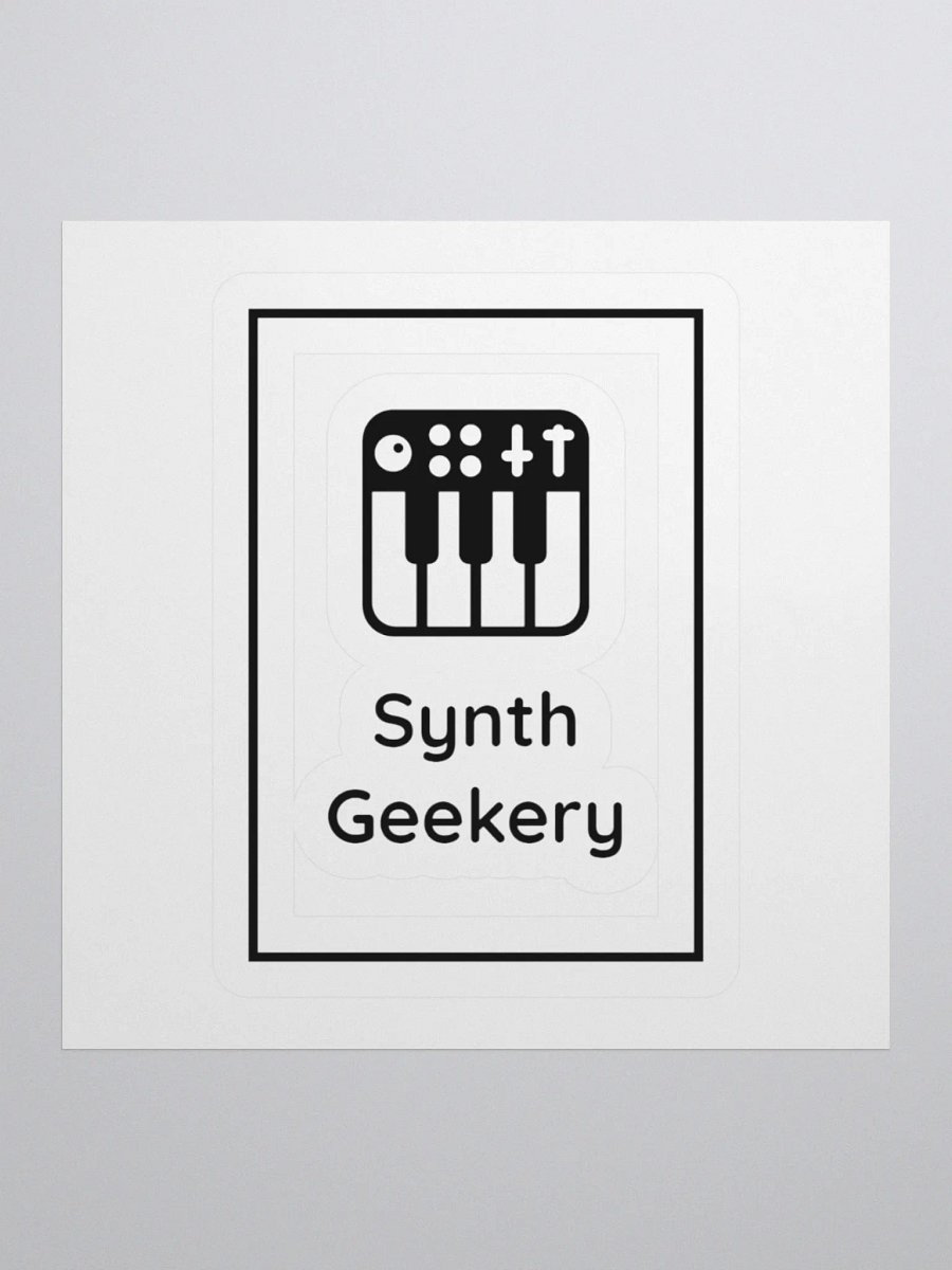 Synth Geekery stickers product image (3)