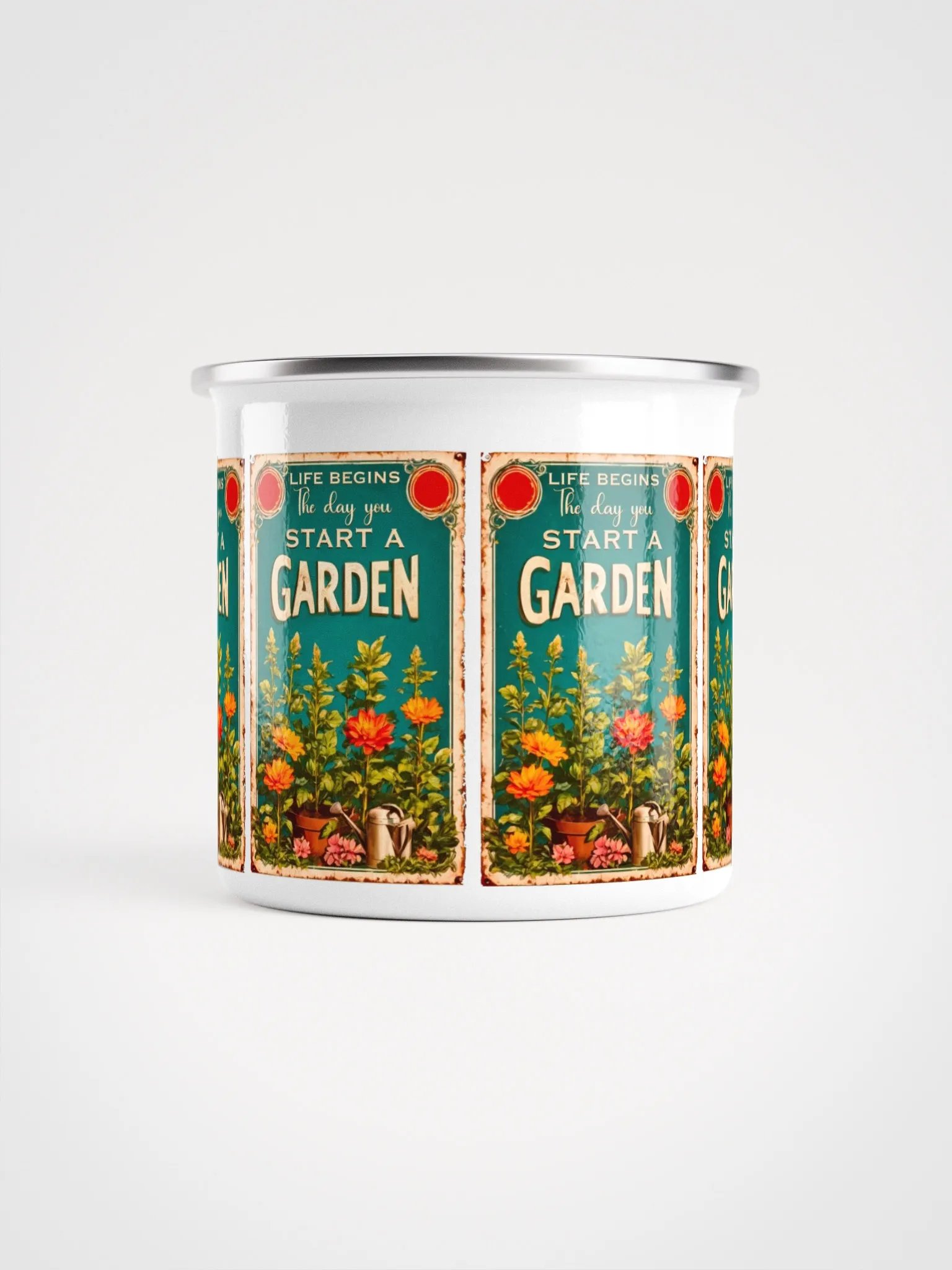 Life begins the day you start a garden mug product image (4)
