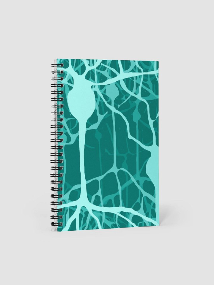 Neuron Forest Spiral Notebook product image (1)