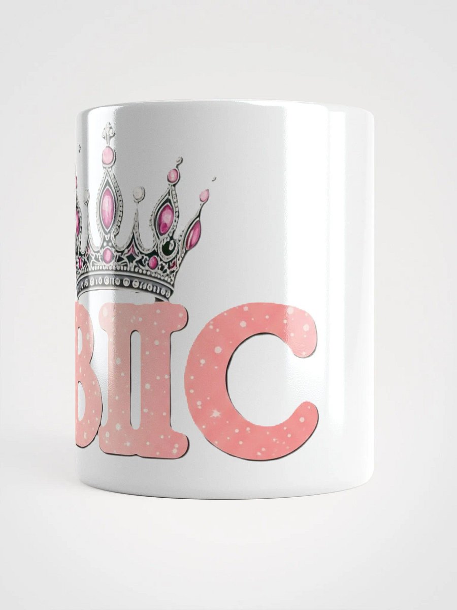 HBIC Crowned White Glossy Mug product image (3)