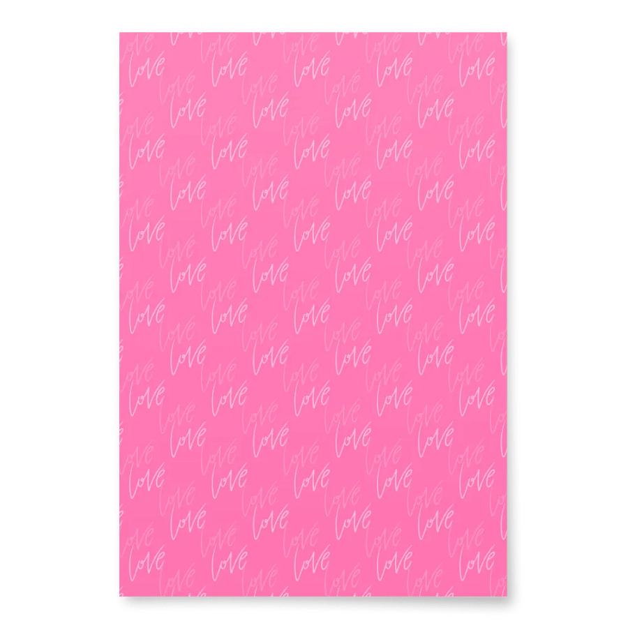 Valentine Love Wrapping Paper Set of 3 product image (6)