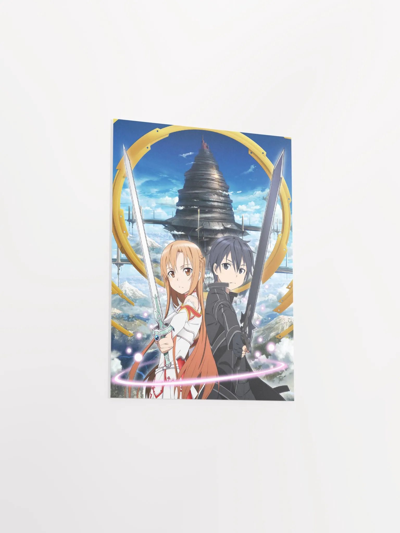 Dual Swords Fantasy Poster product image (3)