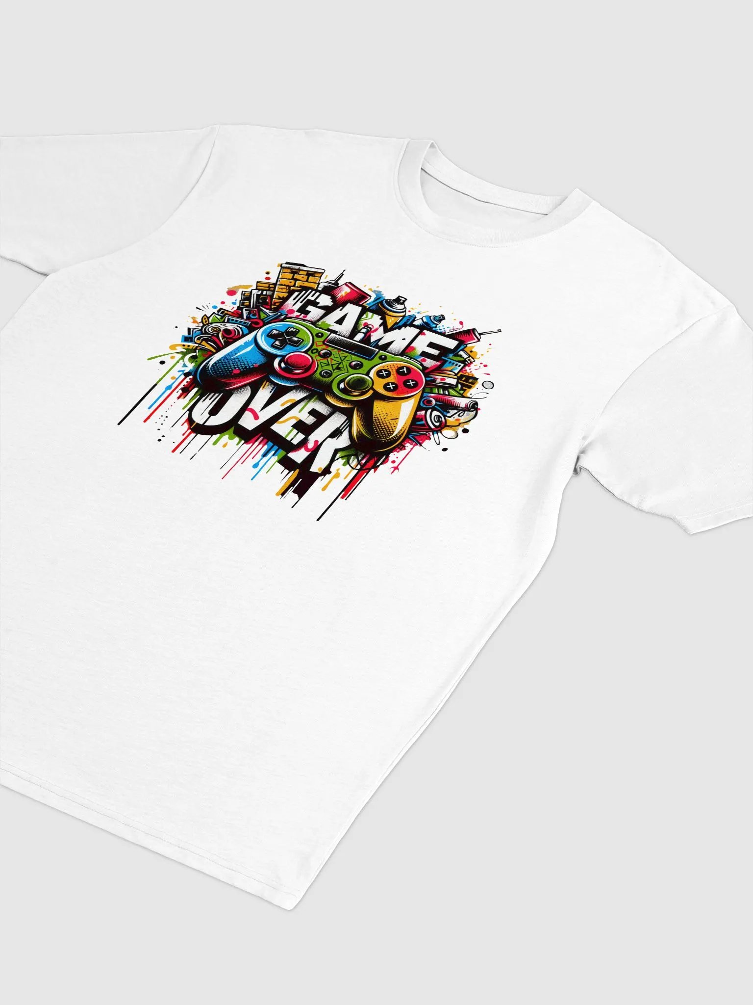 Graffiti Game Over Men's Tee product image (11)