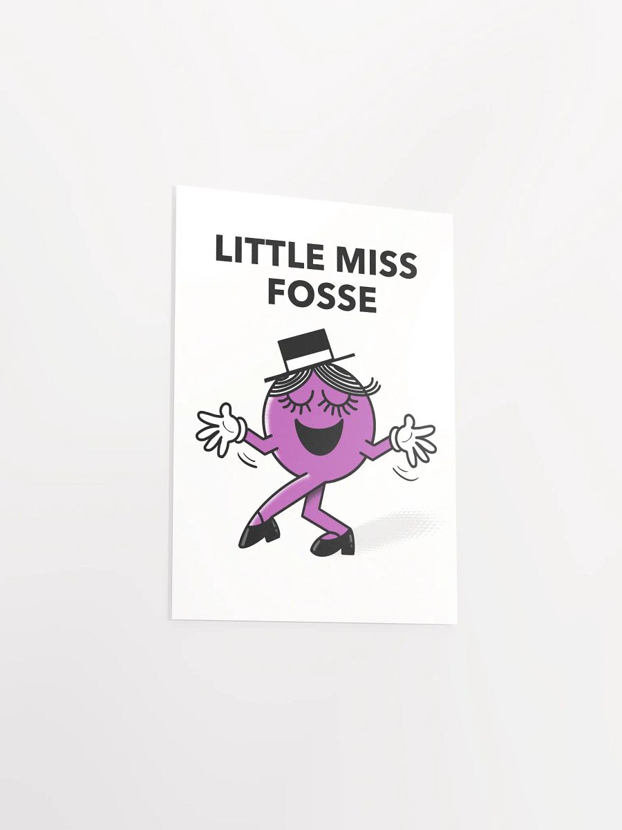Little Miss Fosse Poster – Enhanced Matte Broadway Dance Print product image (27)