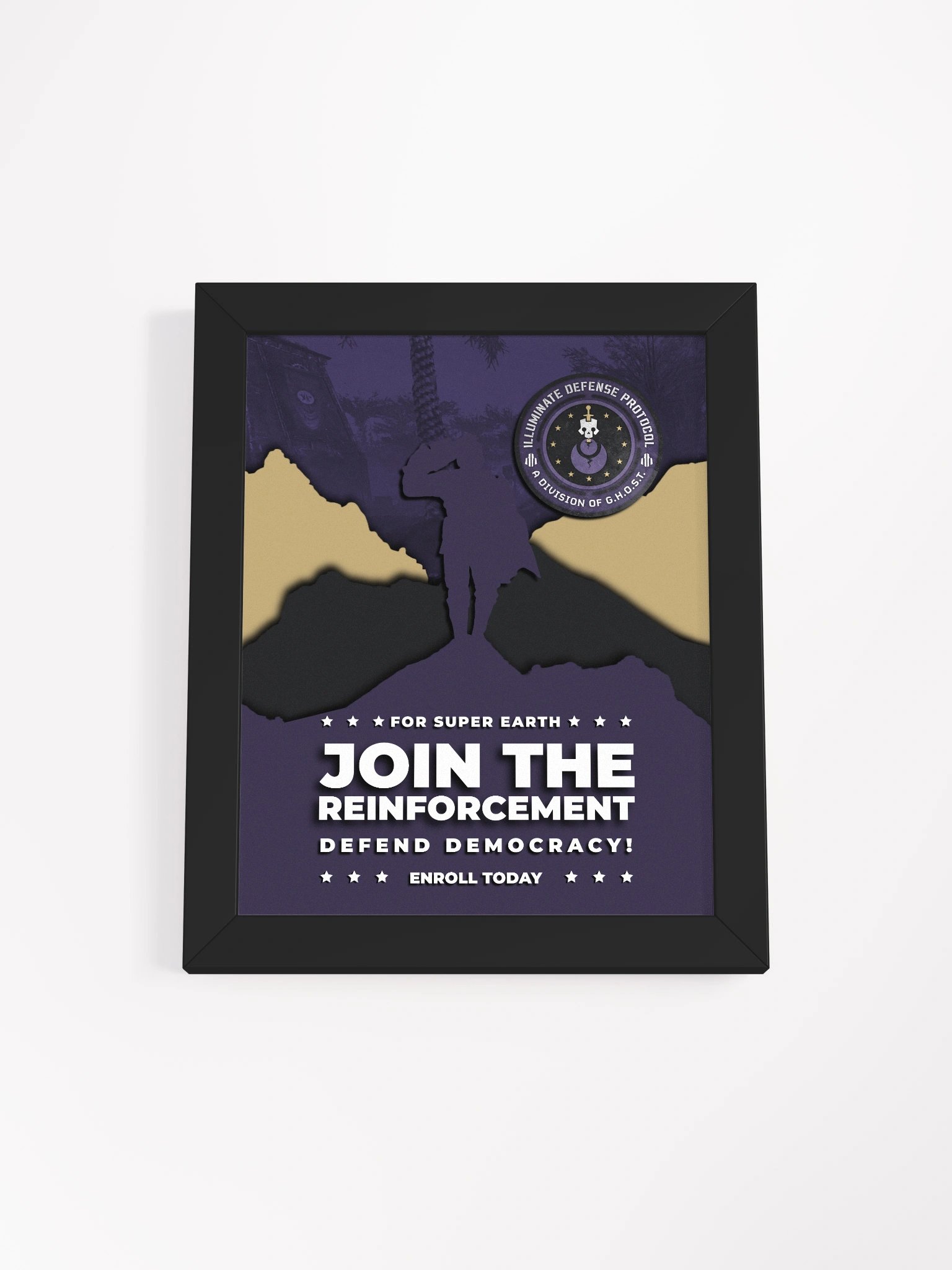 Illuminate Defense Protocol Recruitment Poster product image (3)